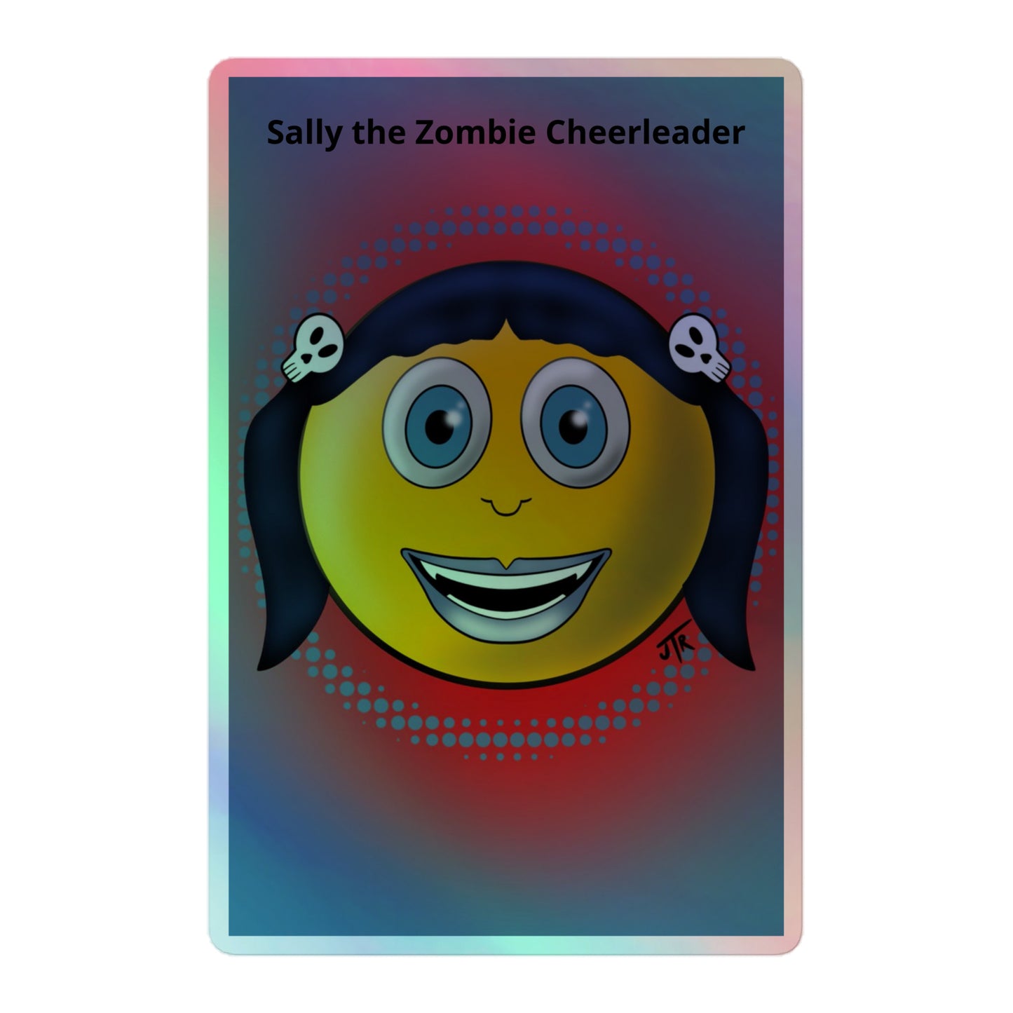 Sally Emoji - Holographic stickers