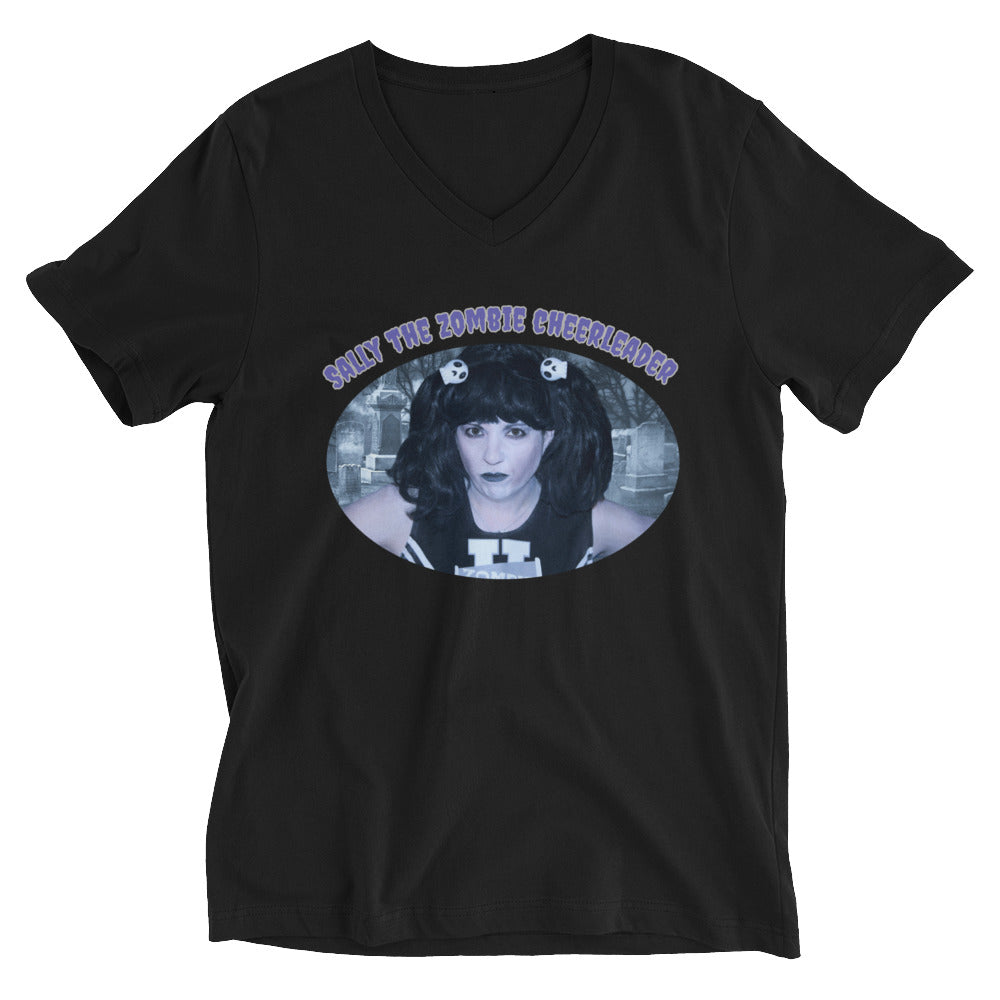 Sally TZC Unisex Short Sleeve V-Neck T-Shirt