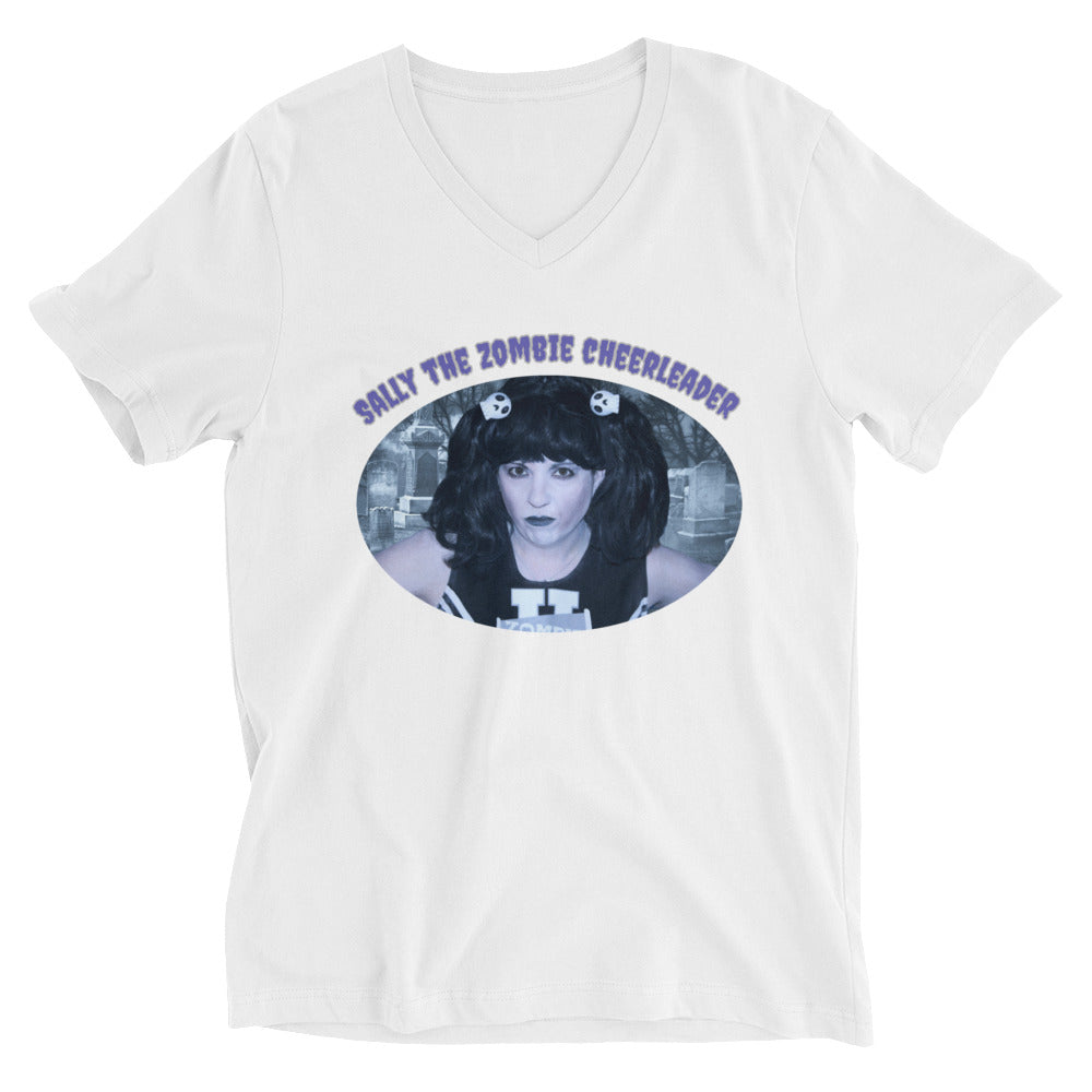 Sally TZC Unisex Short Sleeve V-Neck T-Shirt