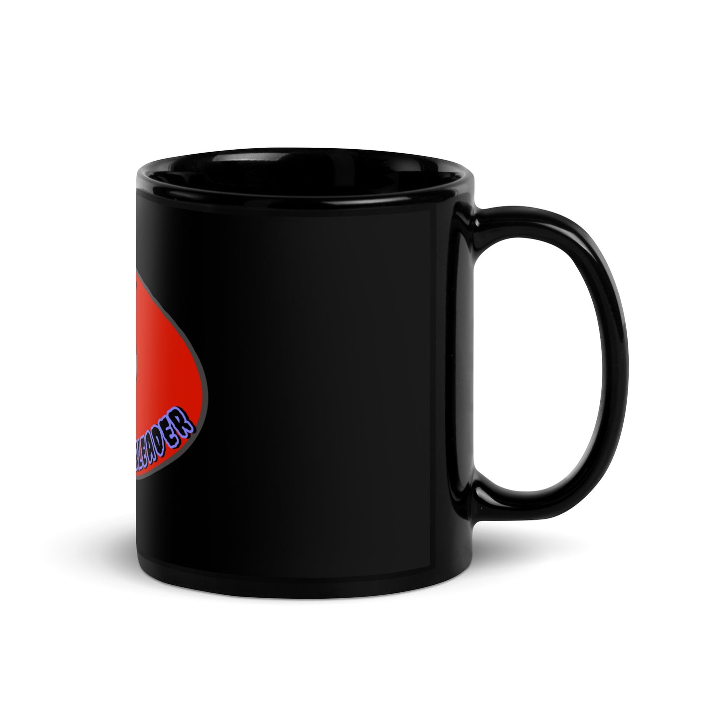 Black Glossy Mug - Sally's Classic logo
